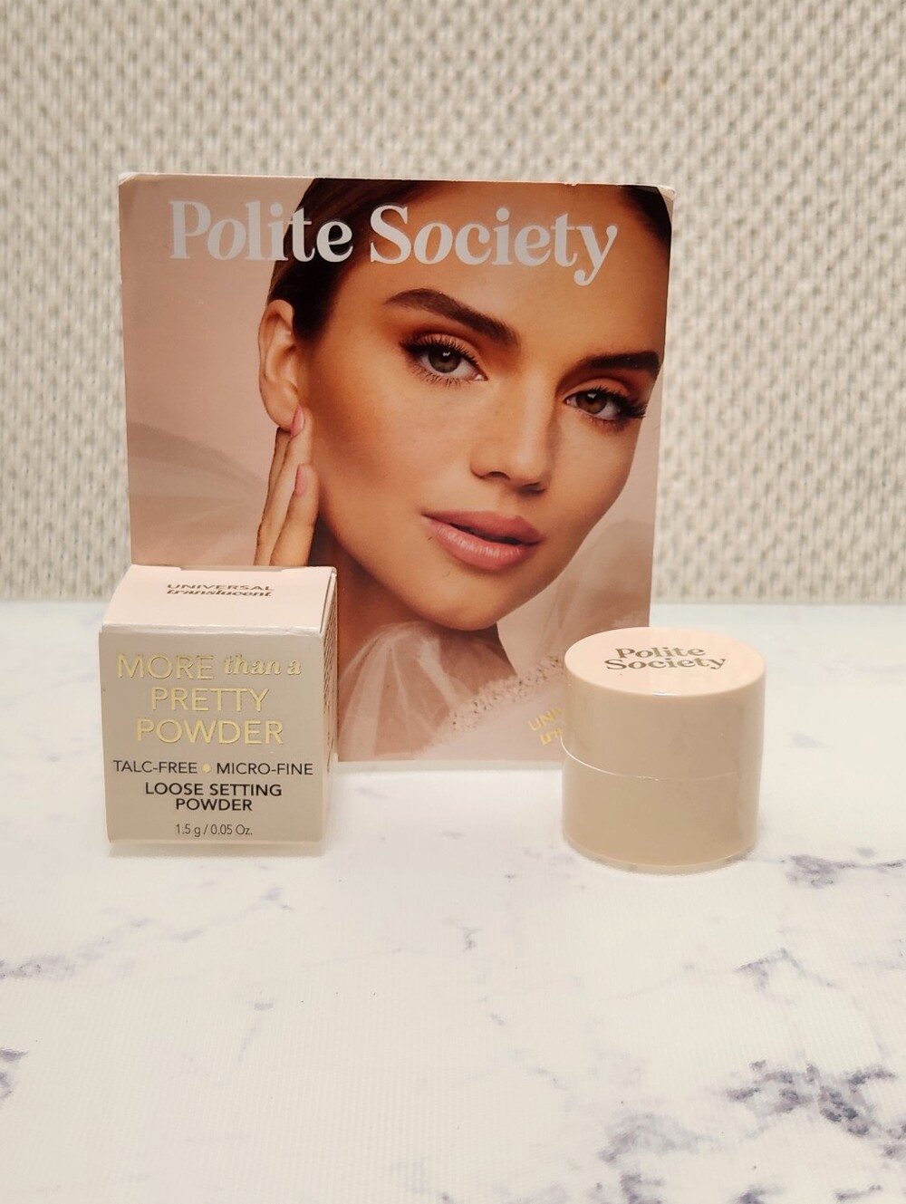Polite Society More Loose Setting Powder Universal Translucent Mini Travel Size